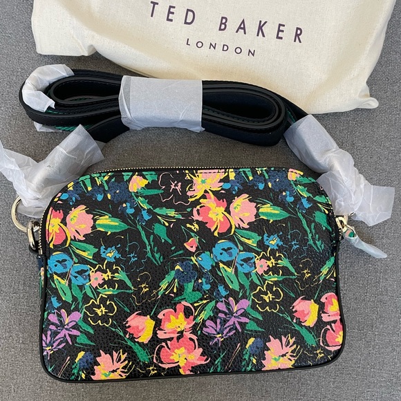 Ted Baker London Bags Ted Baker Parcelo Flirty Floral Crossbody Bag